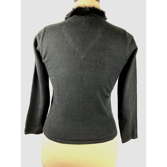 Effeci Faux Fur Lined Sweater, Women’s Size Medium - Picture 5 of 7